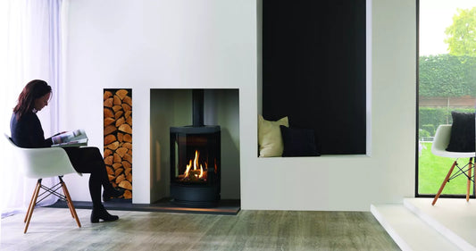 Gazco Loft Log Effect Conventional LPG Stove