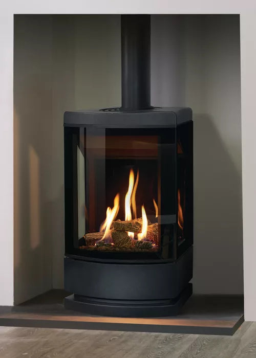 Steel Plinth Base for the Gazco Loft Gas Stoves
