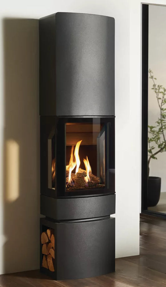 Steel Top Section for the Gazco Loft Gas Stoves