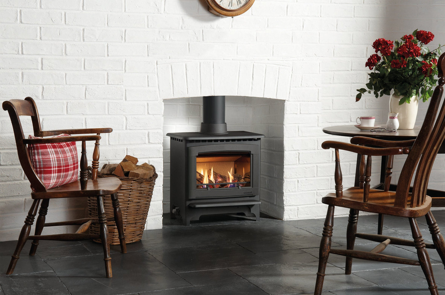 Gazco Medium Marlborough2 Conventional Flue Natural Gas Stove