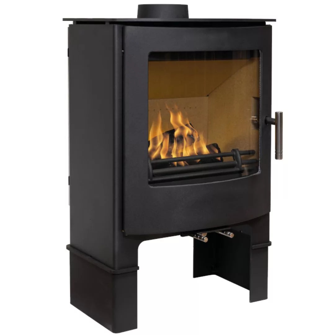 Mendip Churchill 5 Dual Control SE Log Store Multifuel Stove