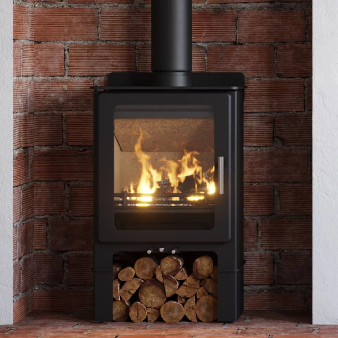 Mendip Loxton 5 Dual Control Log Store SE Multifuel Stove