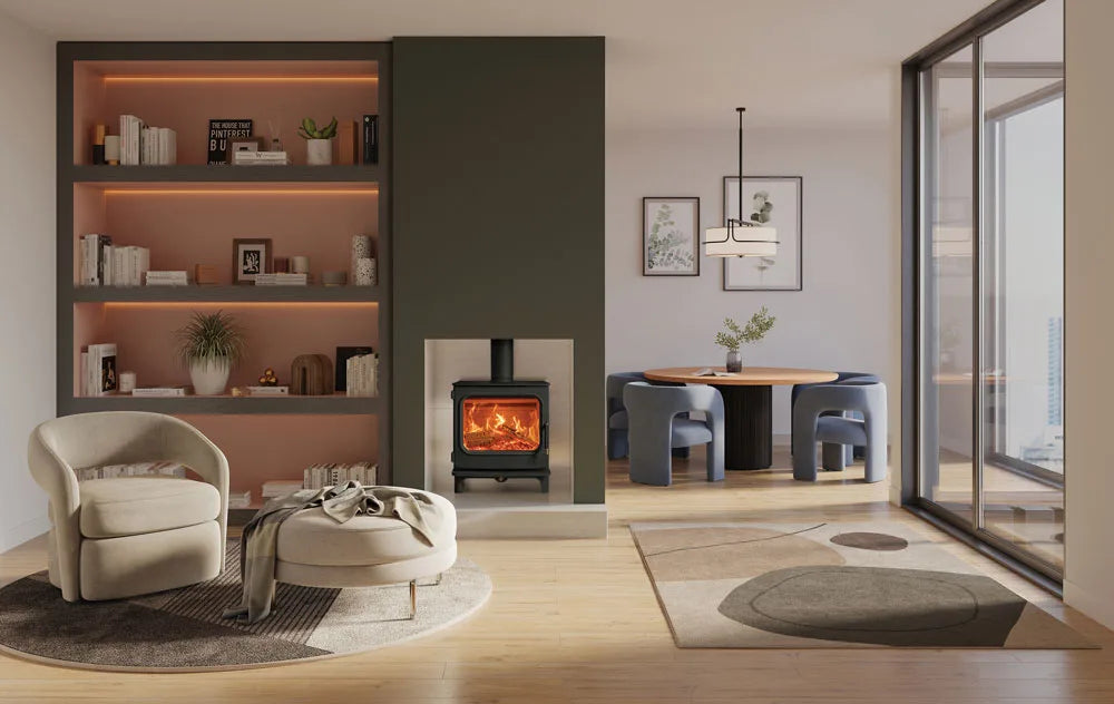 Gazco Onyx Olympus 5 Wood Burning  Stove