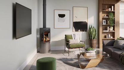 Gazco Onyx Liv 3 Balanced Flue LPG Stove