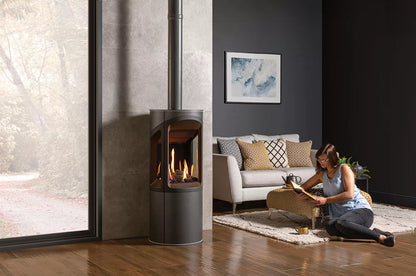 Gazco Onyx Liv 3 Balanced Flue LPG Stove