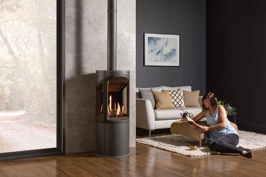 Gazco Onyx Liv 3 Conventional Flue LPG Stove