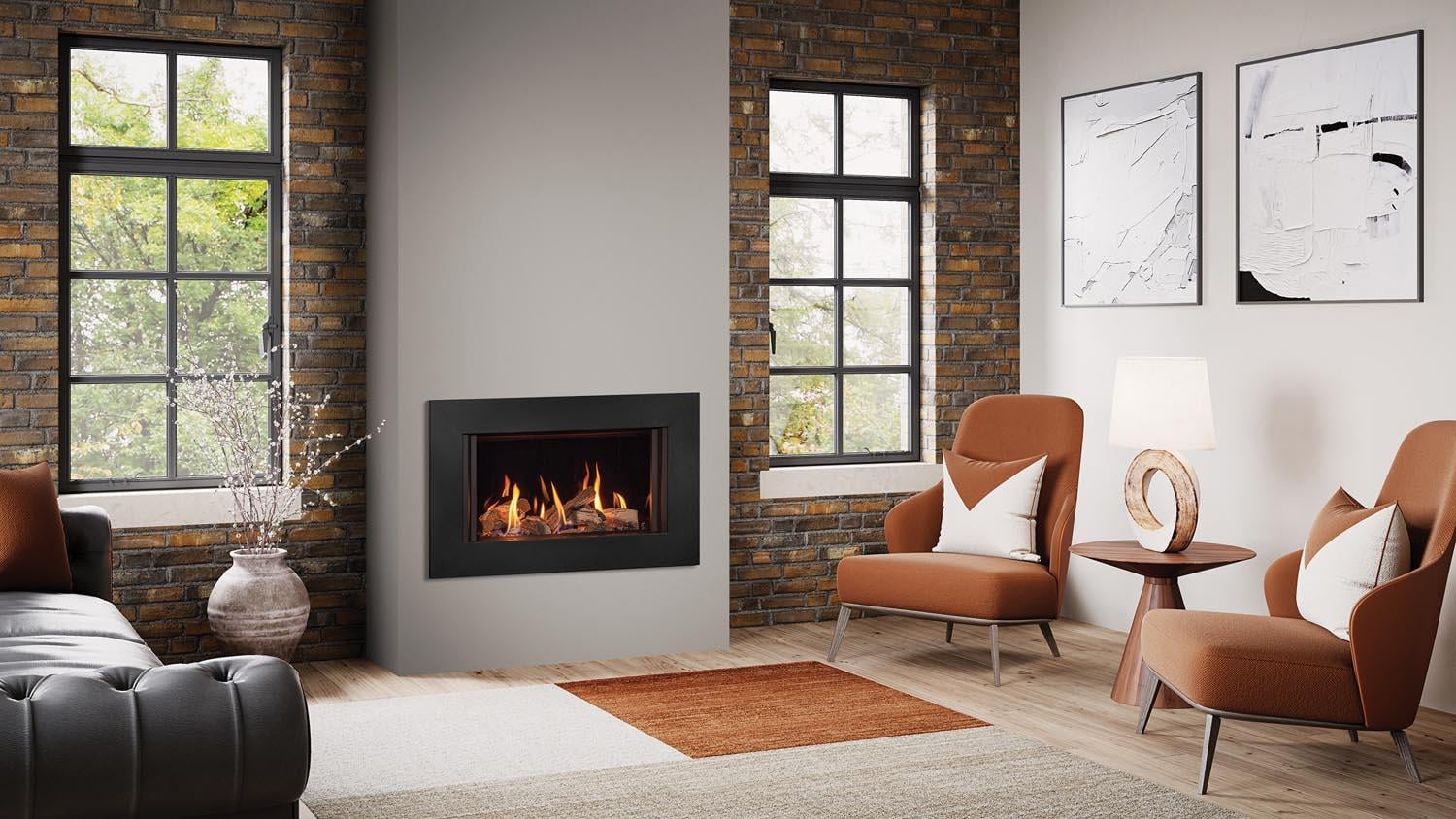 Gazco Onyx Avanti 65 Natural Gas Fire