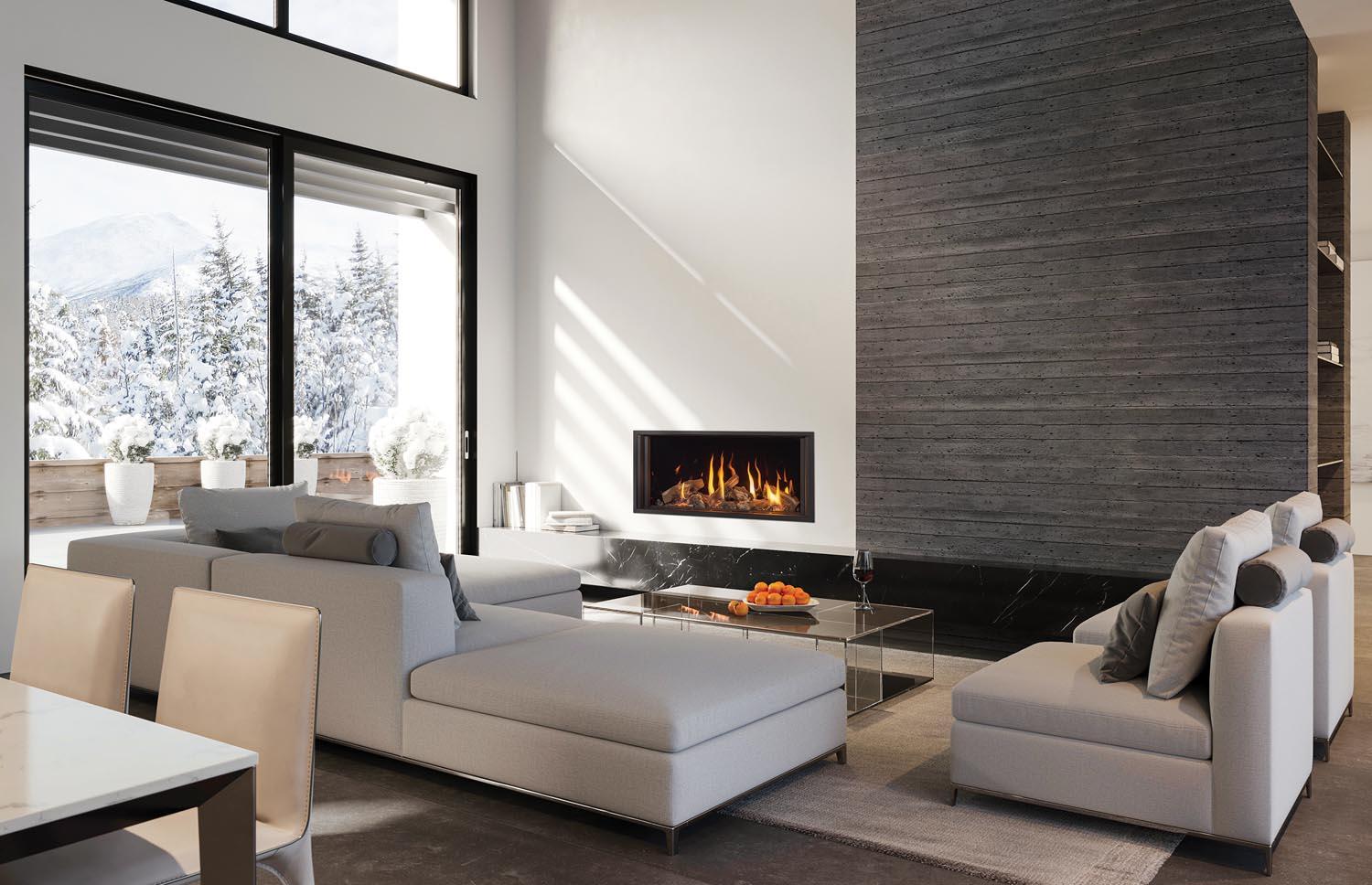 Gazco Onyx Avanti 85 Balanced Flue LPG Fire