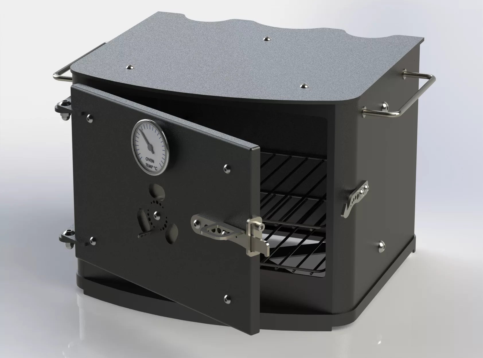 Charlton & Jenrick Go Eco Adventurer 5 Oven Assembly Steel Door