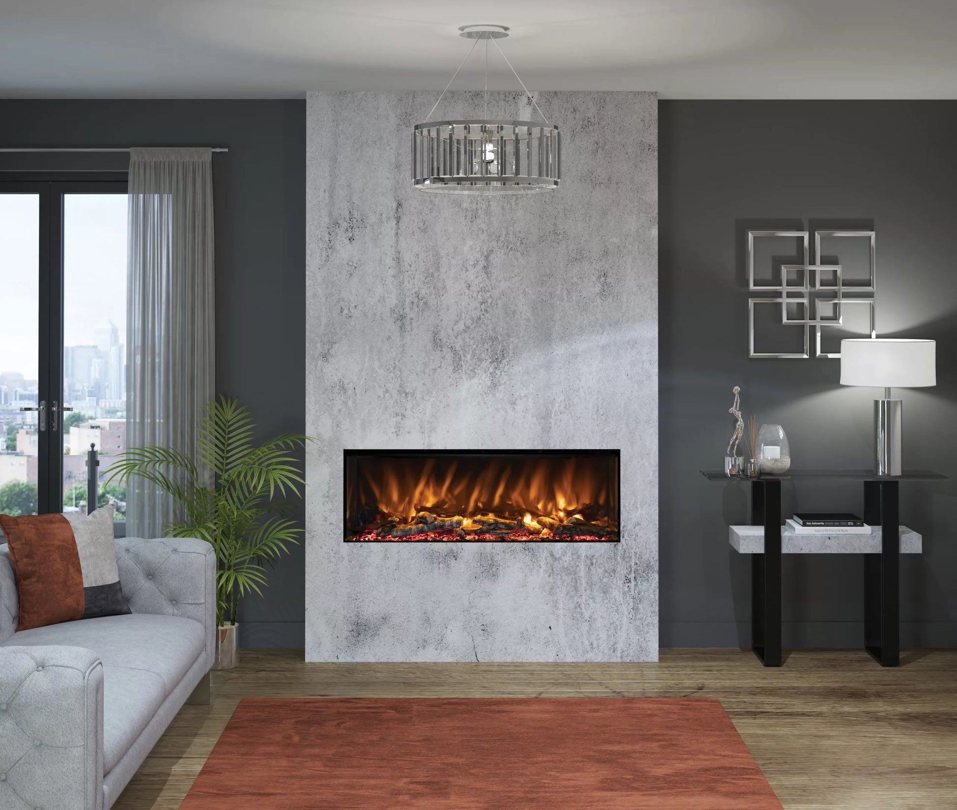 Elgin & Hall Pryzm Arteon 1000 Electric Fire