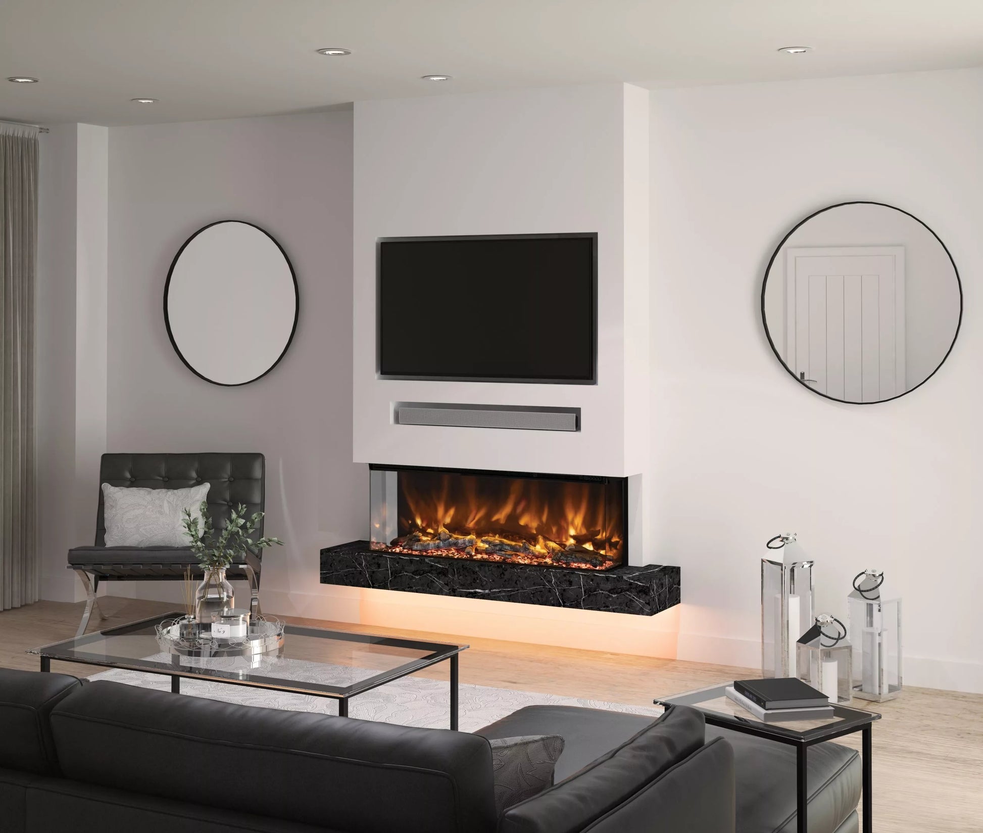 Elgin & Hall Pryzm Arteon 1000 Electric Fire