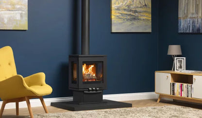 Purevision Linear LPV5 3 Sided 5kW Wood Stove
