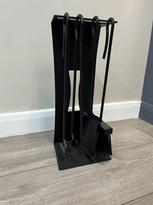 Oxmoor 2 Fireside Set in Anthracite