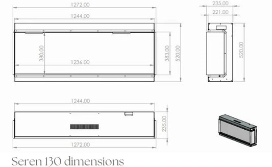ACR Seren 130 Dimensions