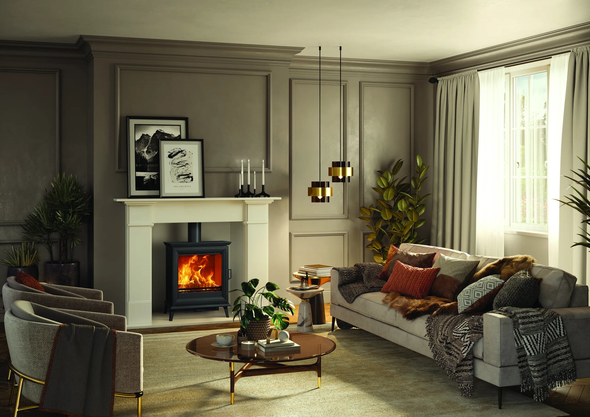 Stovax Sheraton 5 Wide Multifuel Stove
