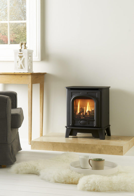 Gazco Small Stockton2 Balanced Flue Natural Gas Stove