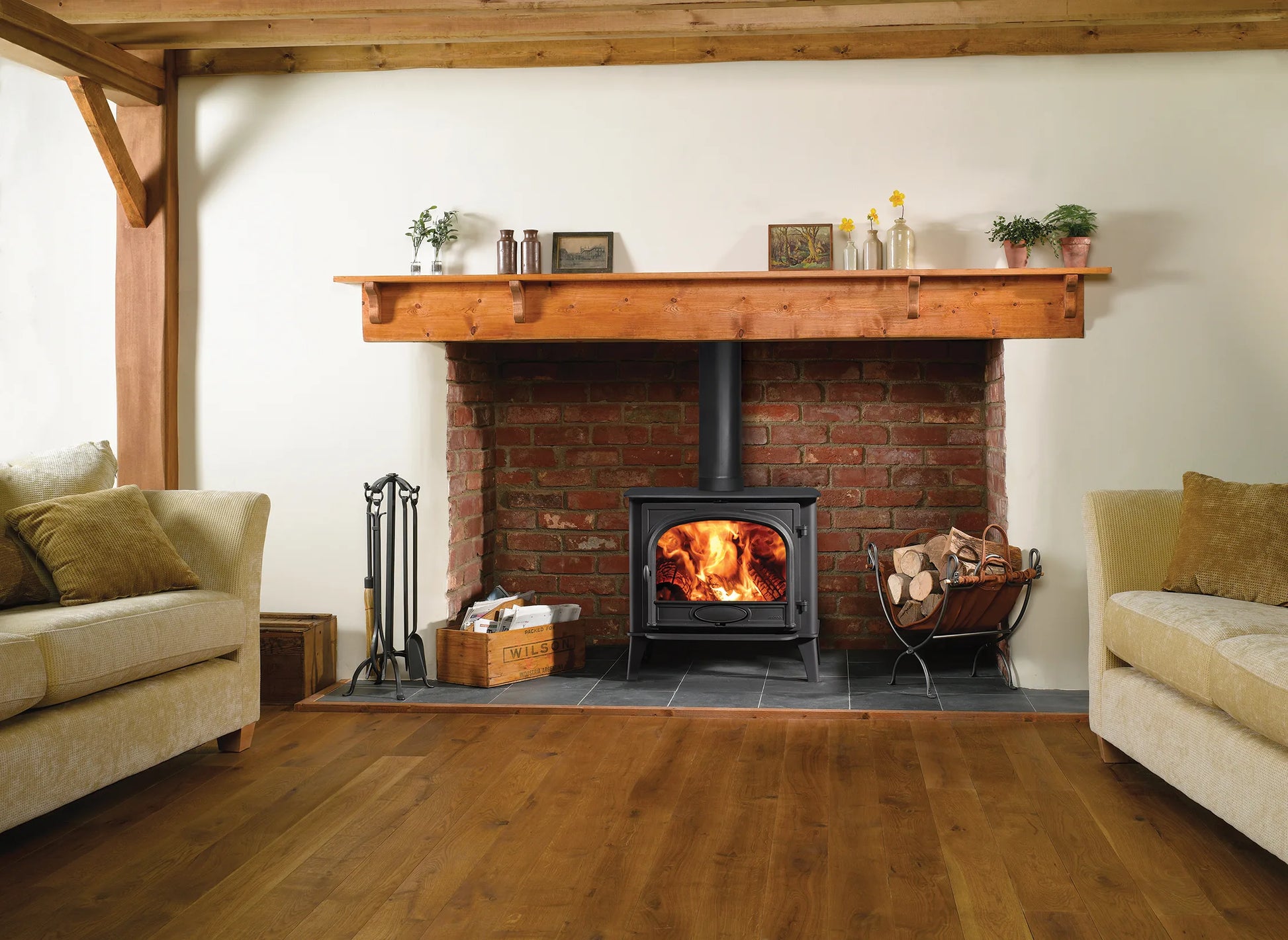 Stovax Stockton 11 Single Door Wood Stove