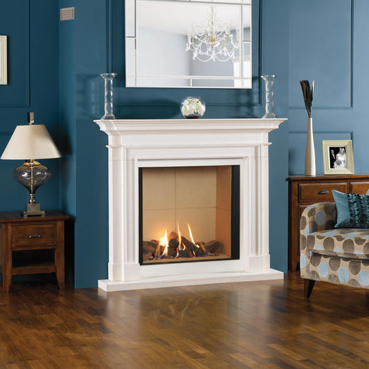 Gazco Sandringham Limestone Mantel