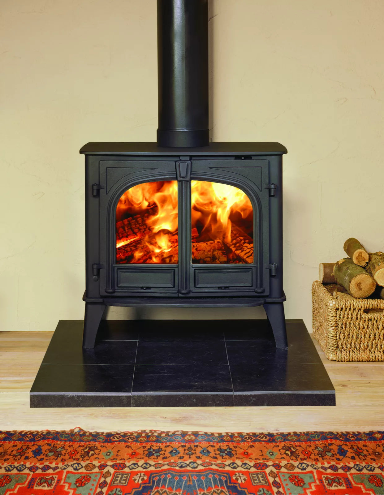 Stovax Stockton 11 Wood Burning Two Door Stove 