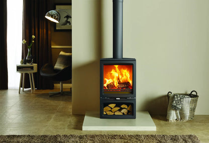 Stovax Vogue Medium Wood Burning Stove with Cast Iron Top Plate