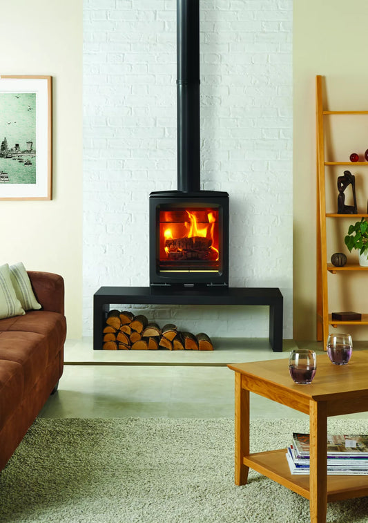 Stovax Vogue Midi Wood Burning Stove with Cast Iron Top Plate