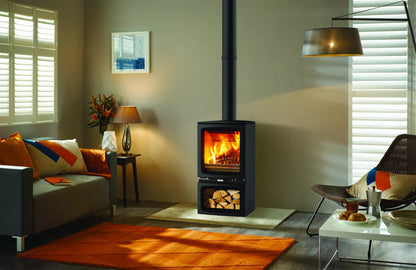 Stovax Vogue Midi Wood Burning Stove with Cast Iron Top Plate