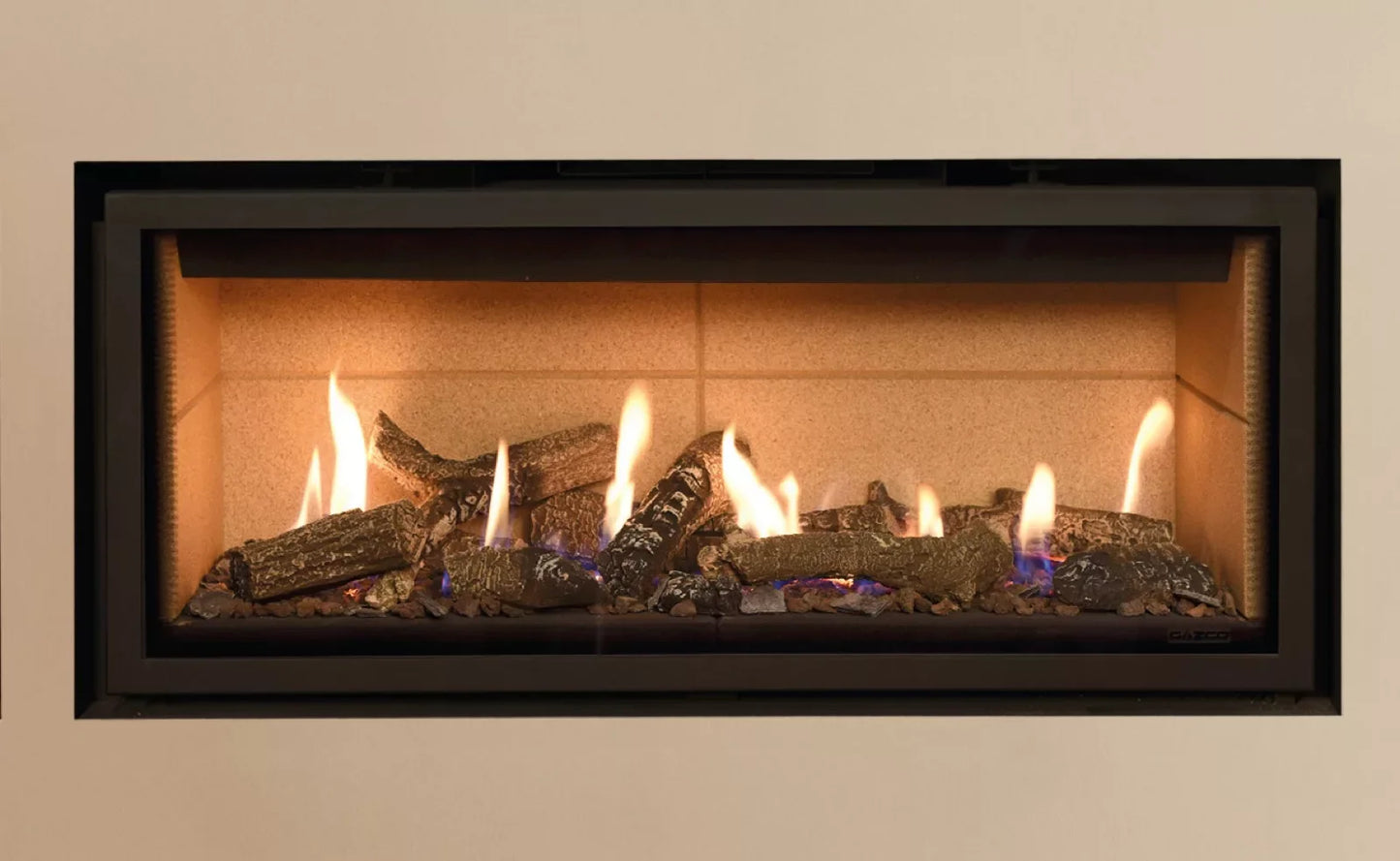 Gazco Studio 2, Conventional Flue, LPG, Glass Fronted Gas Fire