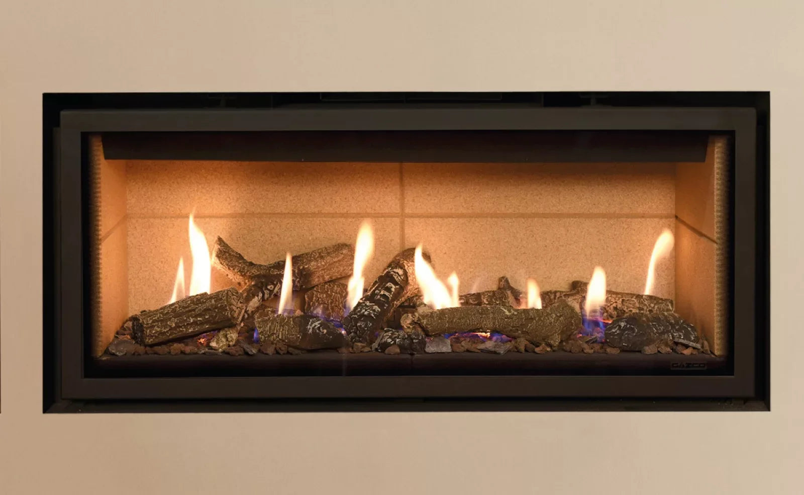 Gazco Studio 2, Conventional Flue, LPG, Glass Fronted Gas Fire