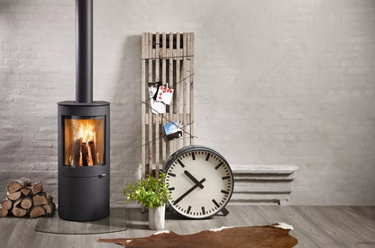 Westfire Uniq 26 Convection Wood Burning Stove in Black