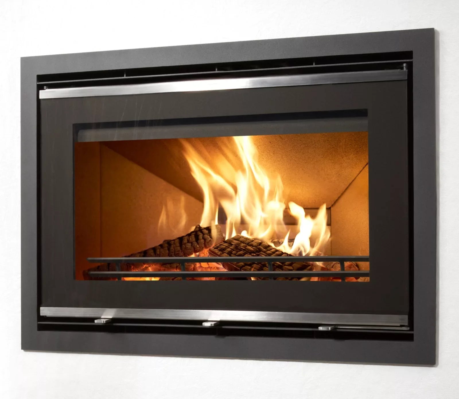 Westfire Uniq 32 SE Glass Fronted Inset Wood Burning Stove with Narrow Frame