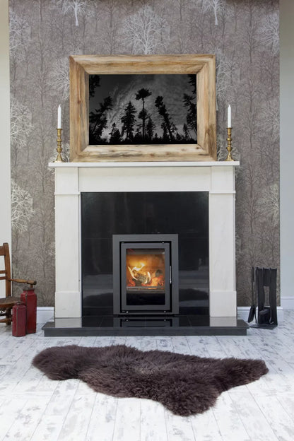 Westfire Uniq 35 SE Inset Multi Fuel Stove with 3 Sided Frame
