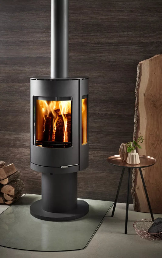Westfire Uniq 37 SE Pedestal One Convection Wood Burning Stove