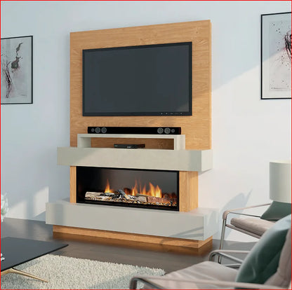 OER Tivoli Media Wall Electric Fireplace