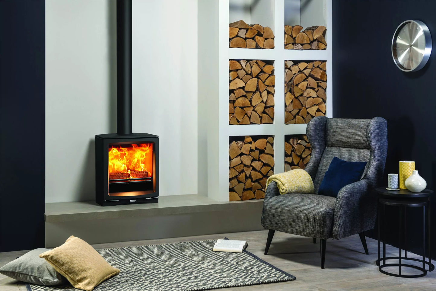 Stovax Vogue Medium Slimline Multi Fuel Stove