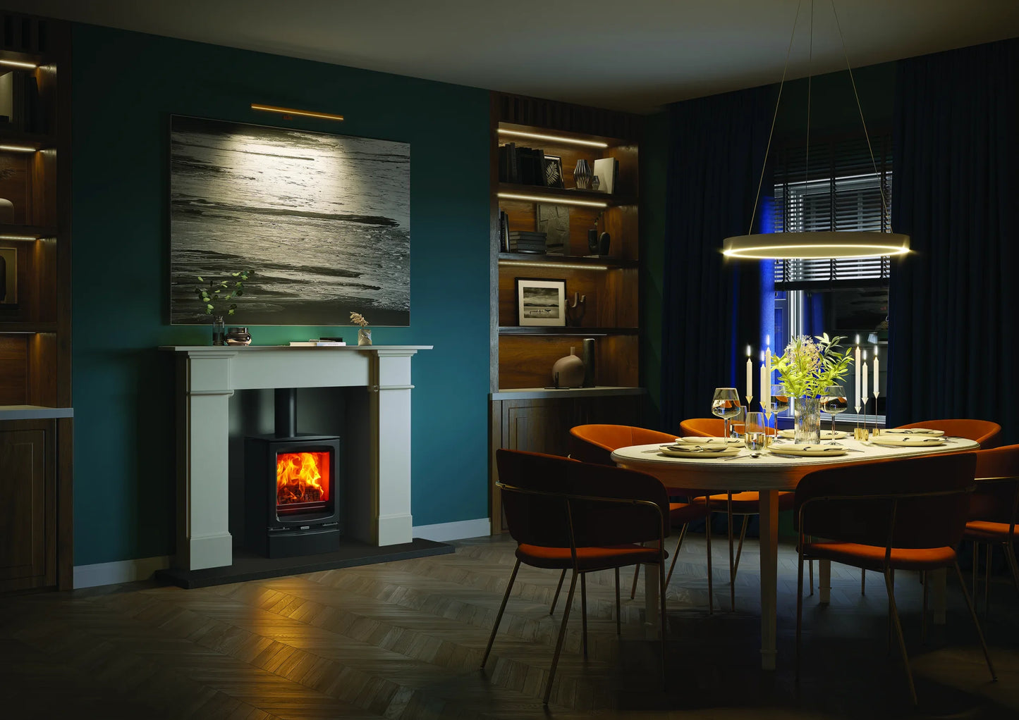 Stovax Vogue Midi Wood Burning Stove