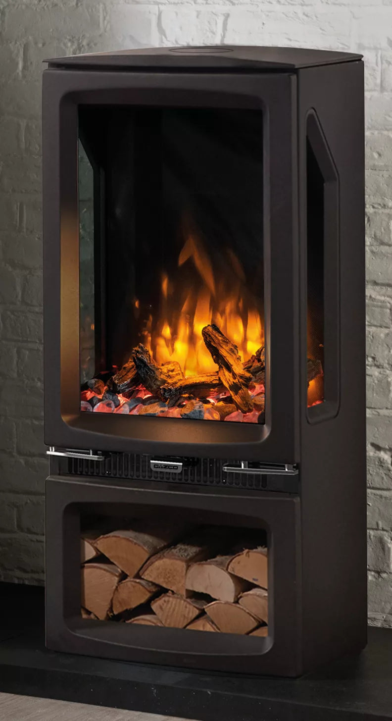 Gazco Vogue Midi T Midline 3 Sided Electric Stove
