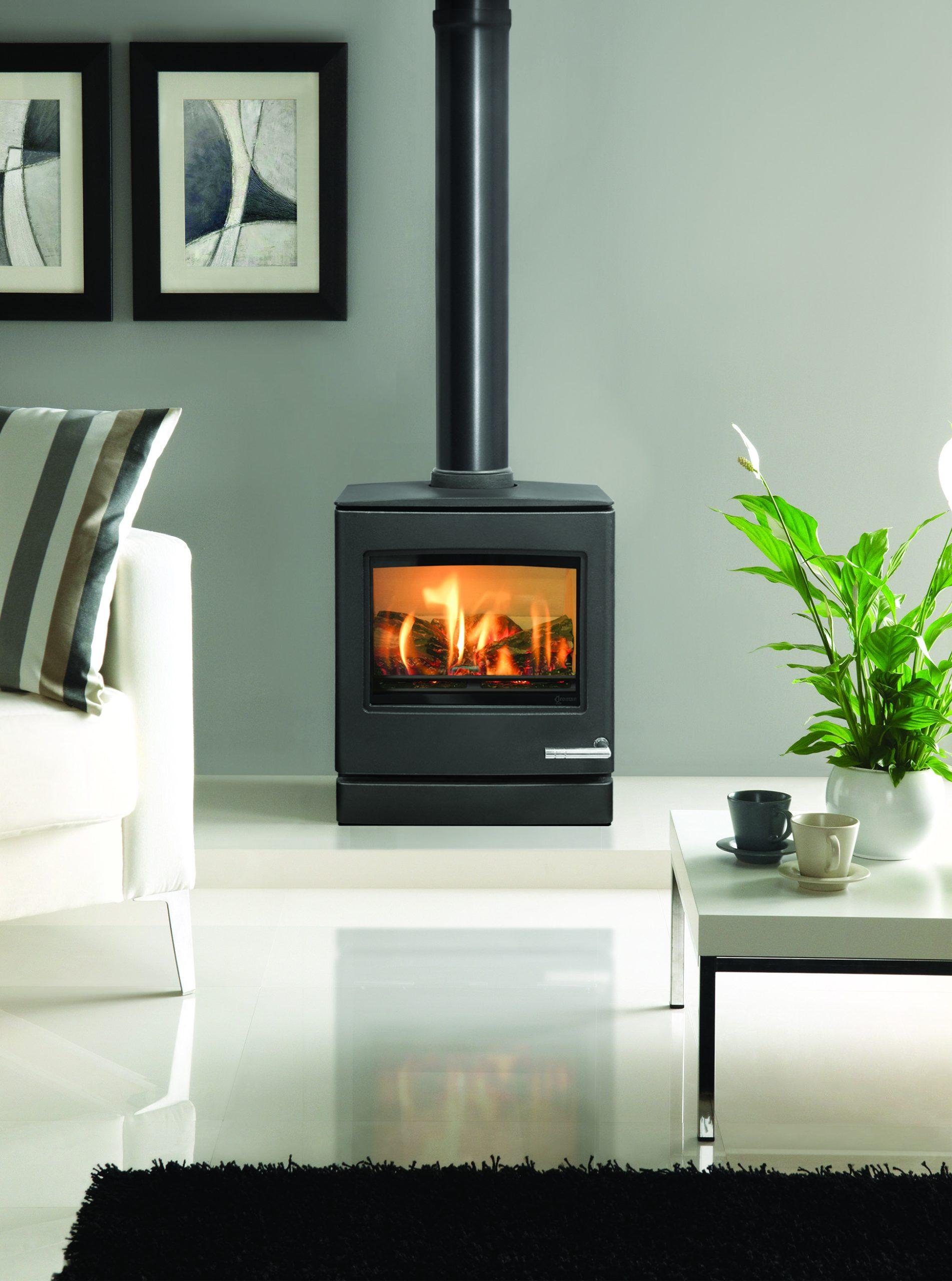 CL5 Balanced Flue Top Exit Natural Gas Stove