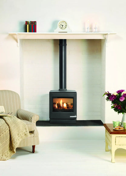 CL5 Conventional Flue Top Exit Natural Gas Stove