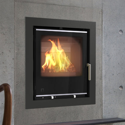 Arada i500 S3 5.6kW Wood Burning Cassette Stove