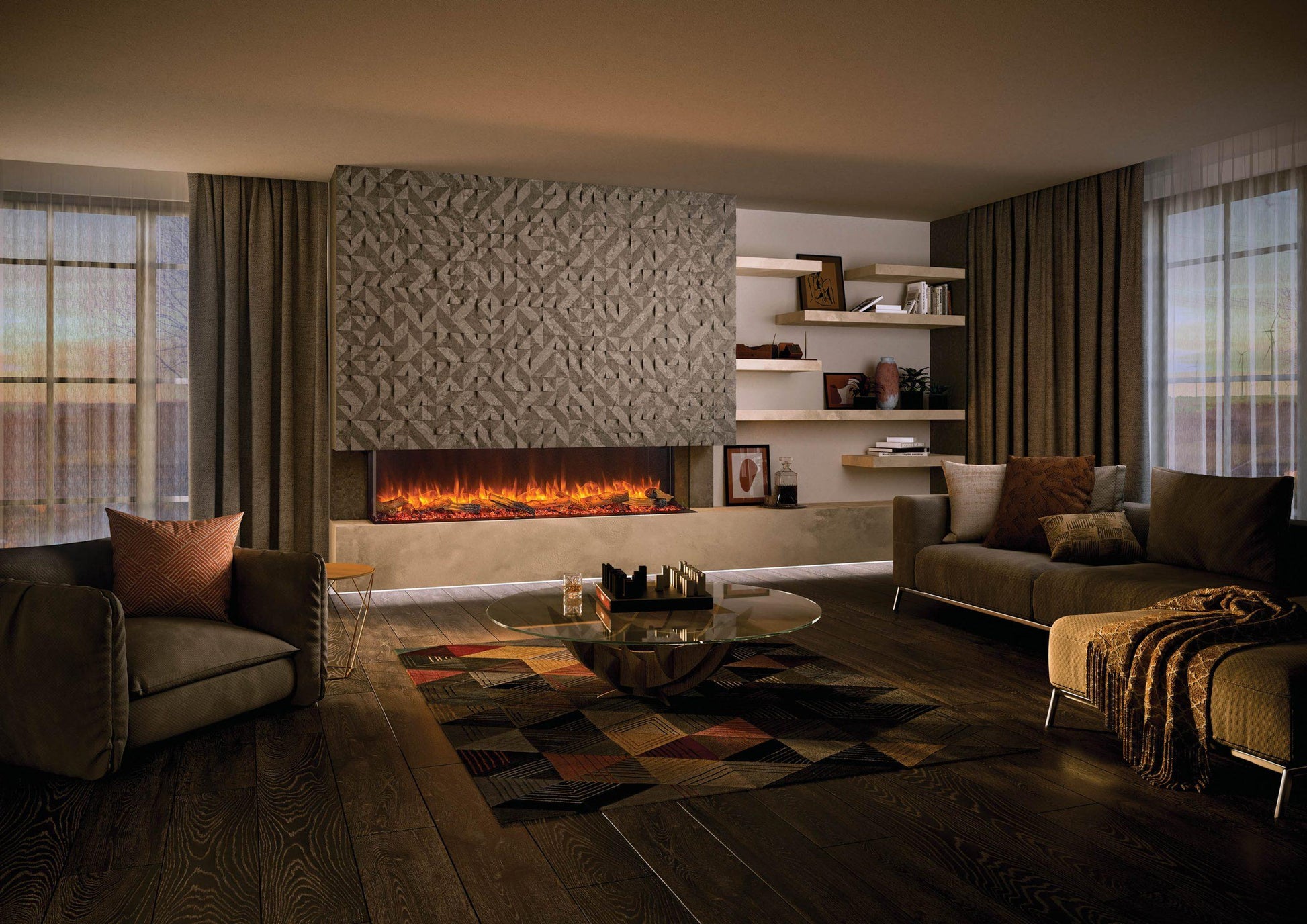 Gazco eReflex 195RW Electric Fire