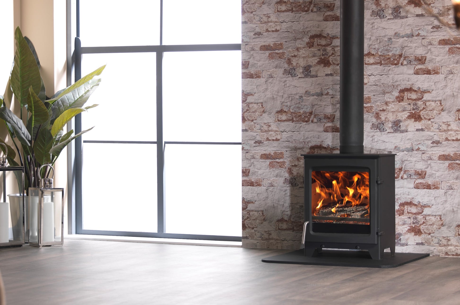 Charlton & Jenrick Go Eco Excel 5KW Wide Stove -