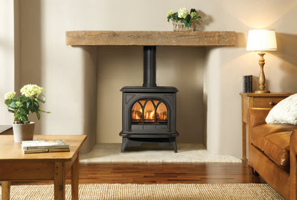 Gazco Huntingdon 30 Tracery Balanced Flue Natural Gas Stove