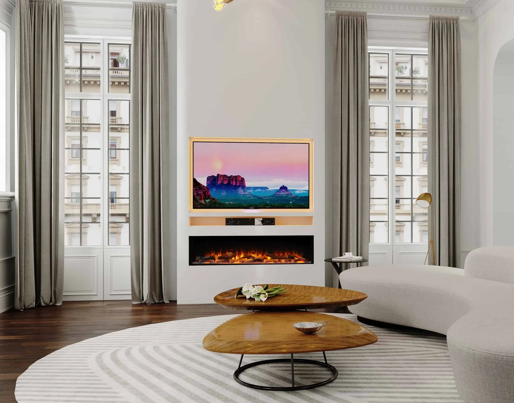 Charlton & Jenrick i1500e Deep Electric Fire