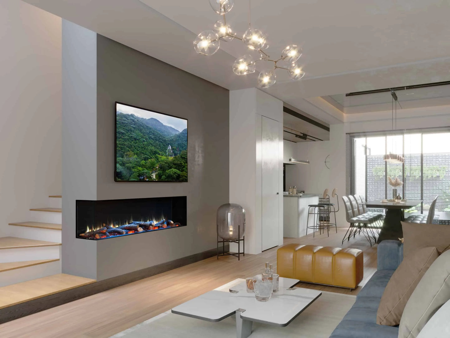 Charlton & Jenrick i1800e Deep Electric Fire