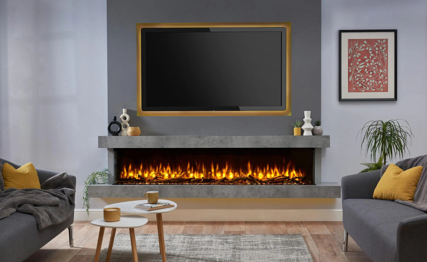 Charlton & Jenrick i2000e Slimline Electric Fire