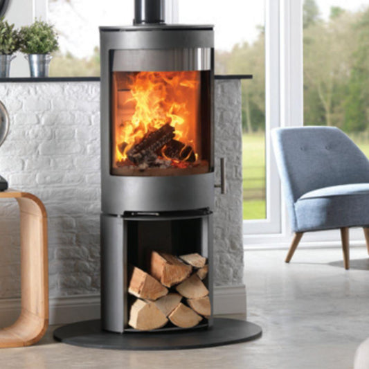 Purevision Black PVR Cylinder High Log Store