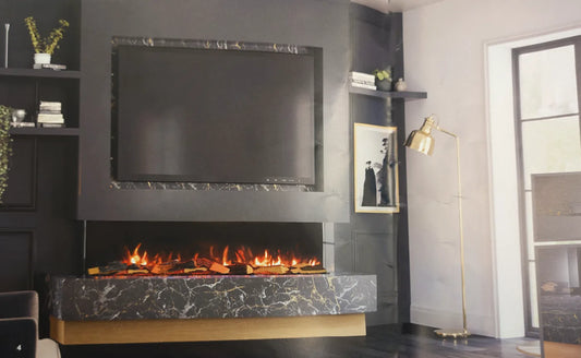OER Nero VS Media Wall Electric Fireplace