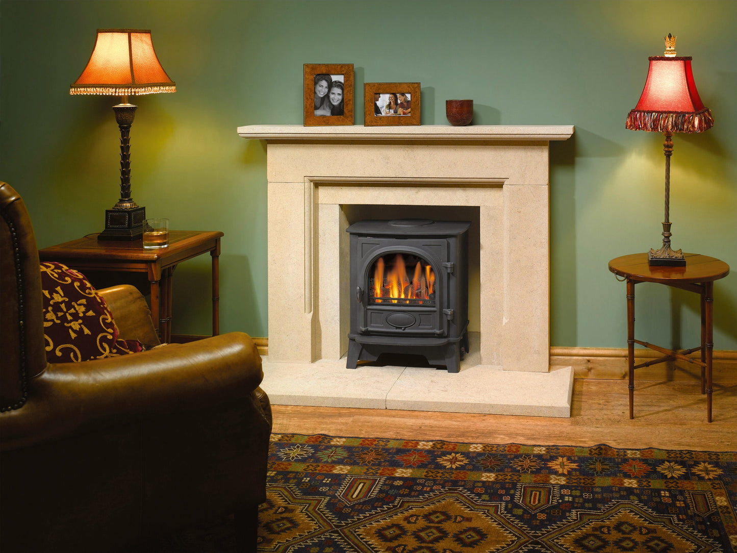 Gazco Stockton 5 Coal Effect Conventional Flue LPG Stove